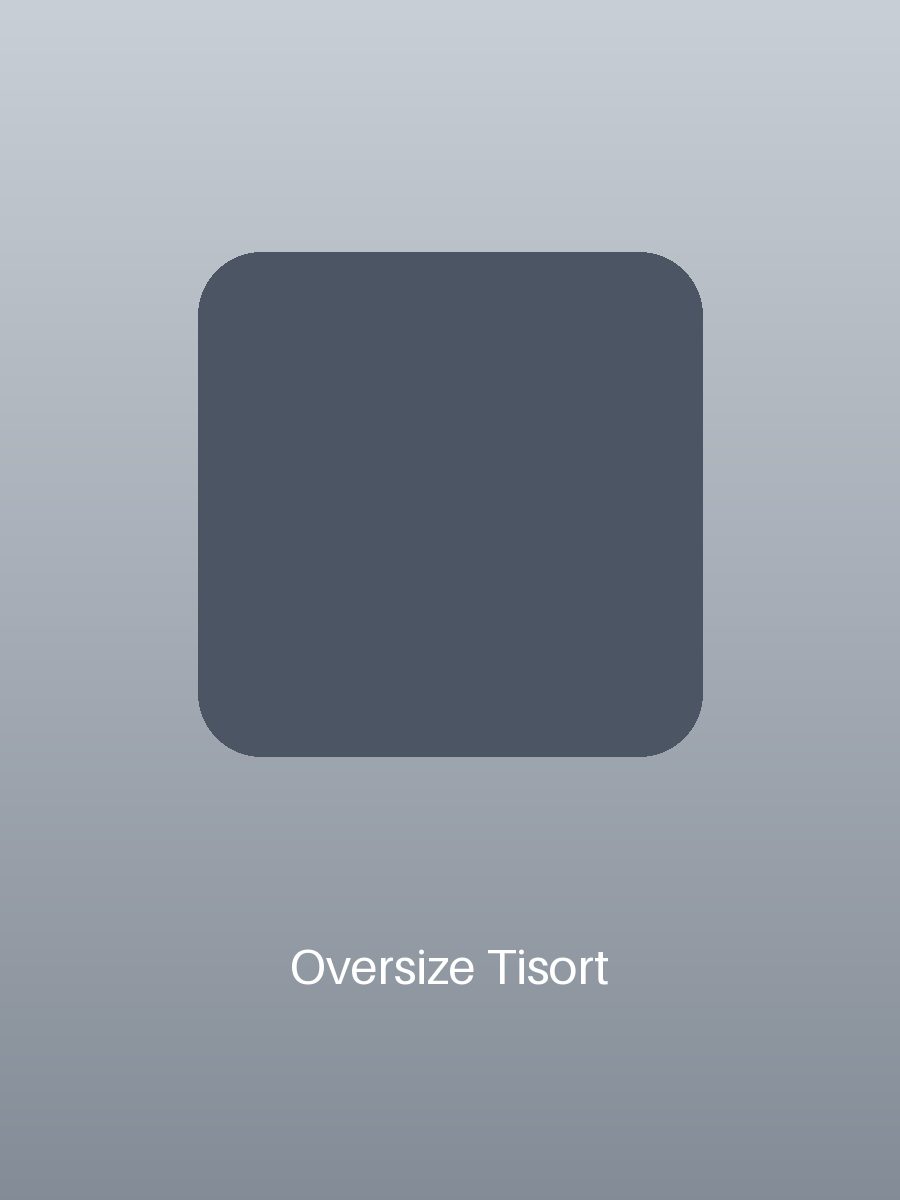 Oversize Tişört